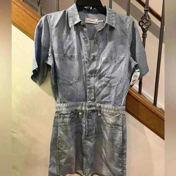 Rag & Bone Liquid Miramar Mini Dress size xs - Picture 5 of 5